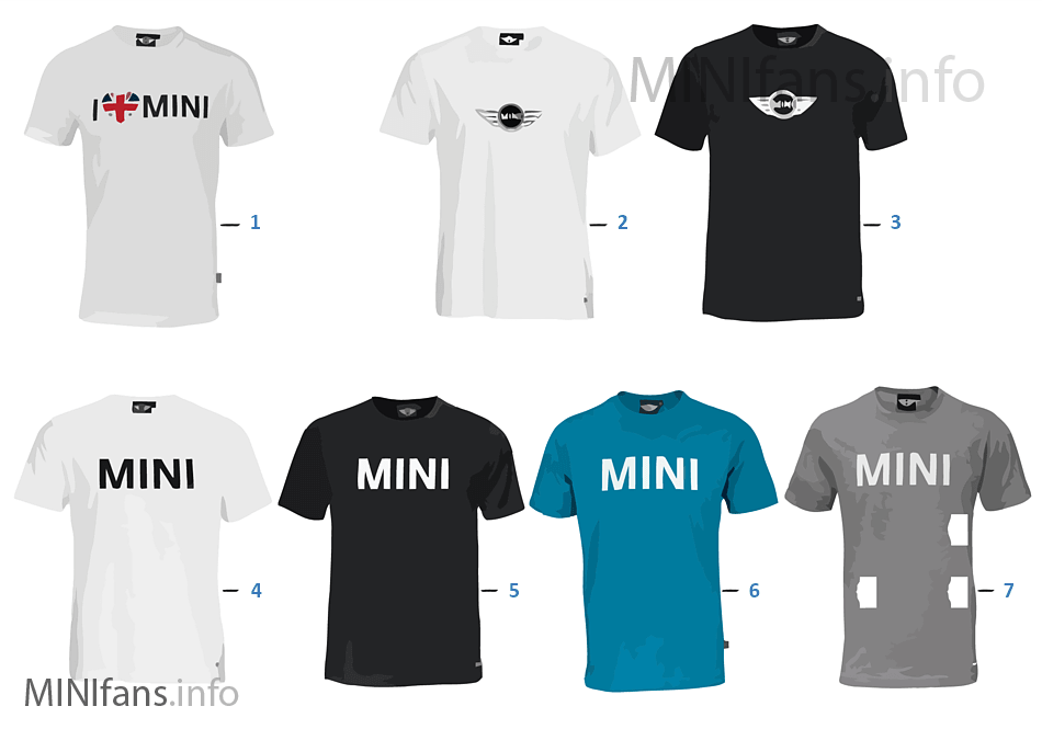 MINI Logo 라인 - 남성용 티셔츠 2010/11