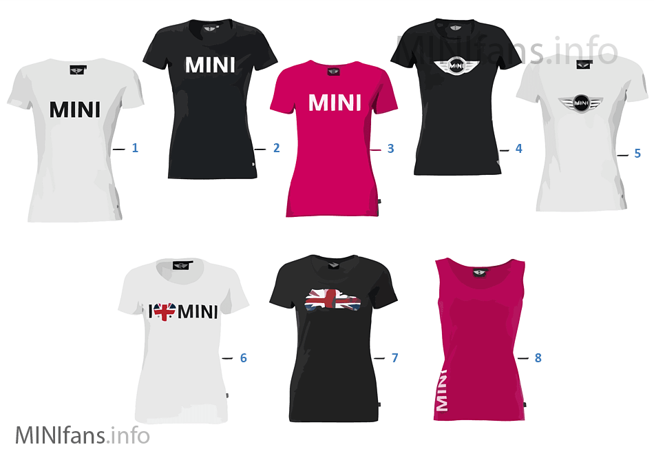 MINI 標誌 系列-女式 T 恤 2012/13