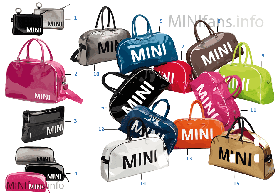 MINI Original Bags/Gelbörsen 2013-16