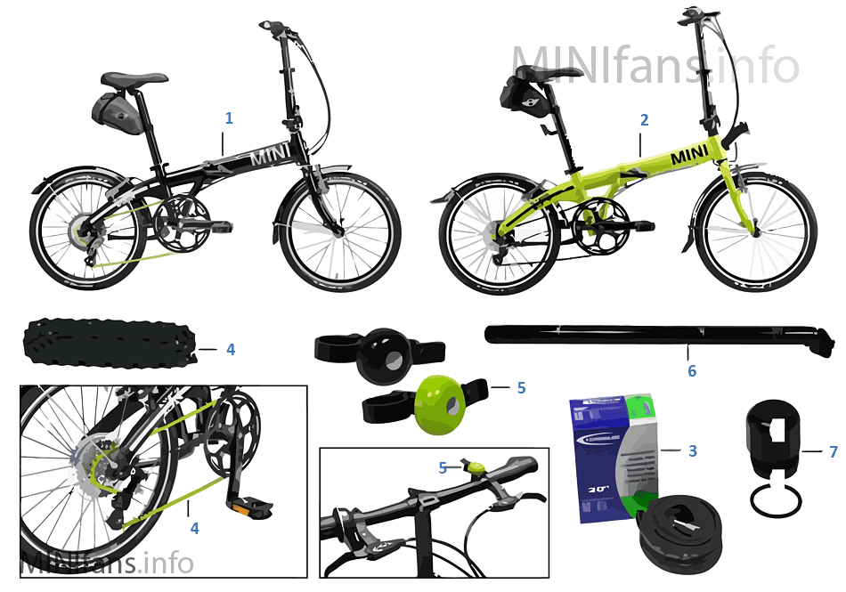 MINI Ersatzteile - Folding Bike