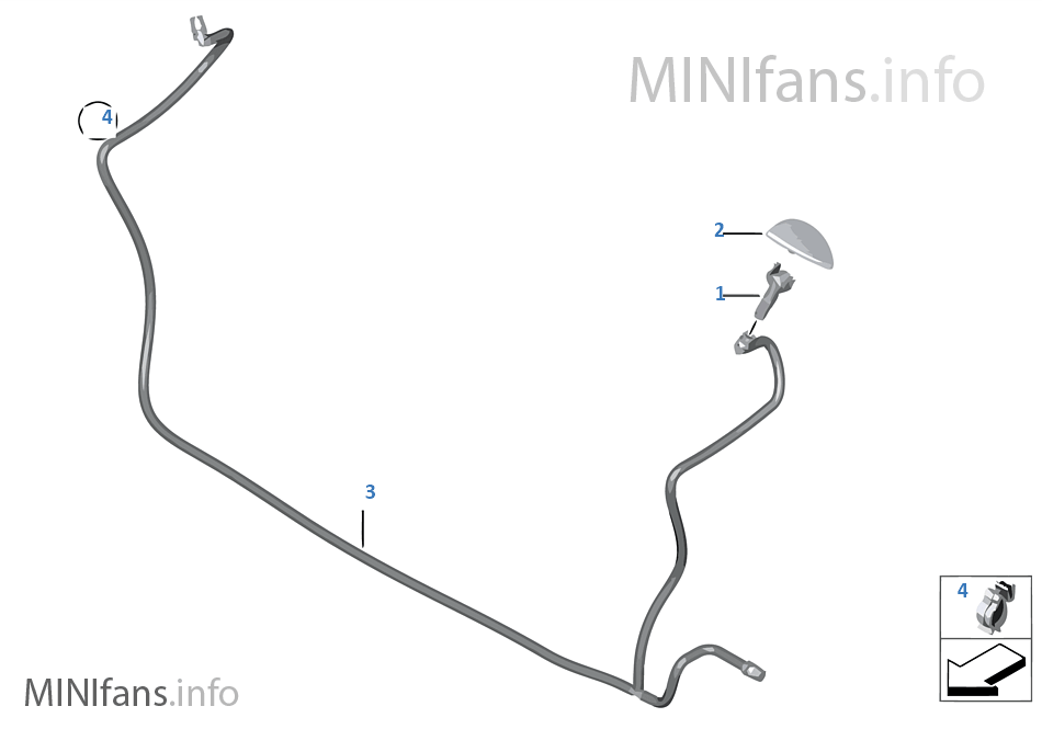 SINGLE PARTS FOR HEAD LAMP CLEANING