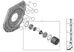 Adapter plate / coupling
