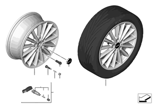 MINI LA wheel Multi Spoke 505