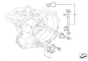 GS5-65BH gearbox components