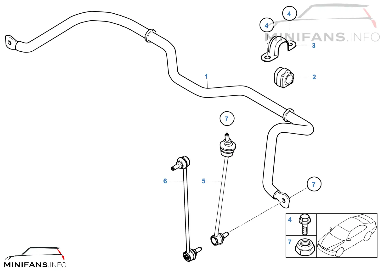 Stabilisator vorn