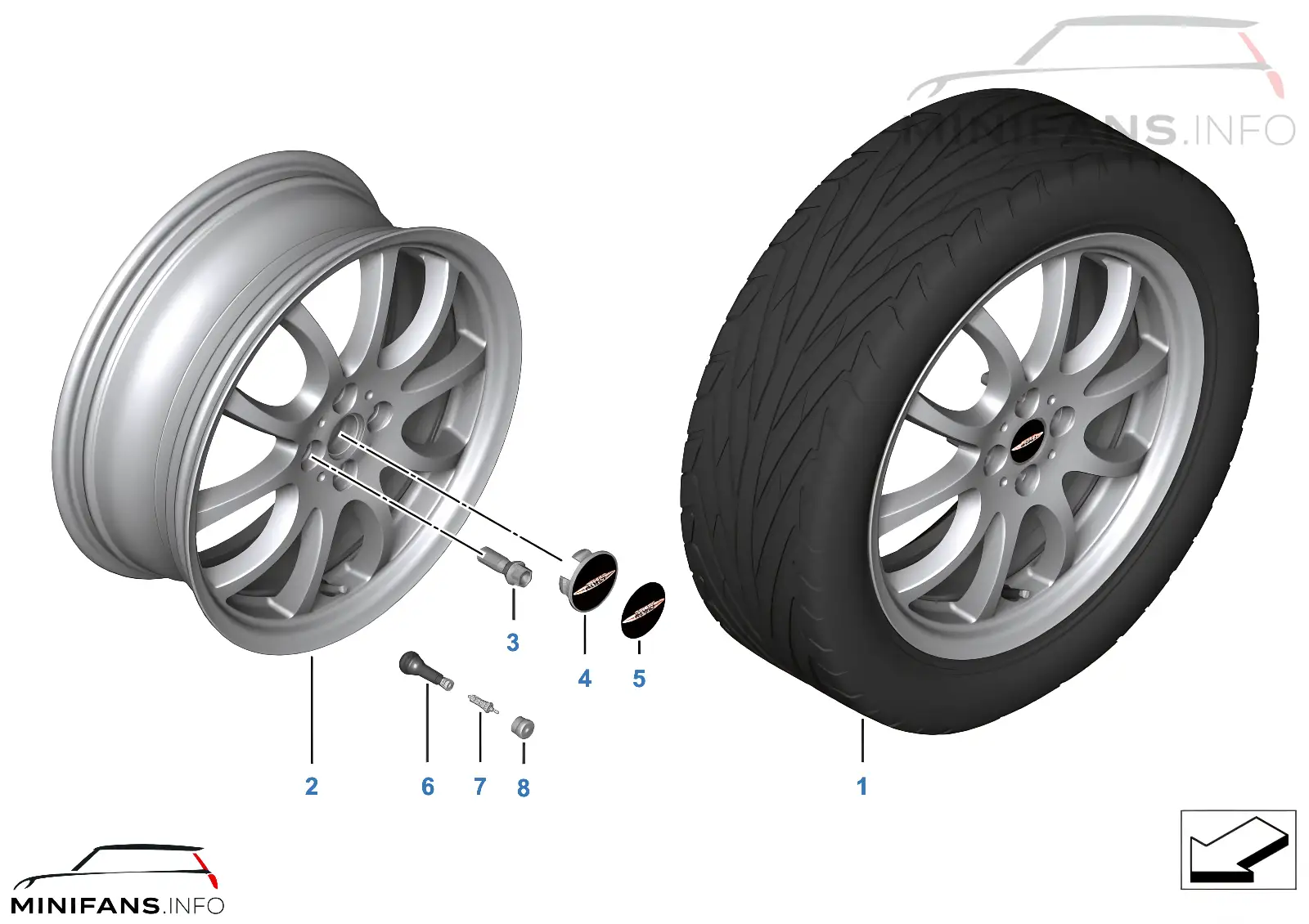 Jante LL JCW Double Spoke R105