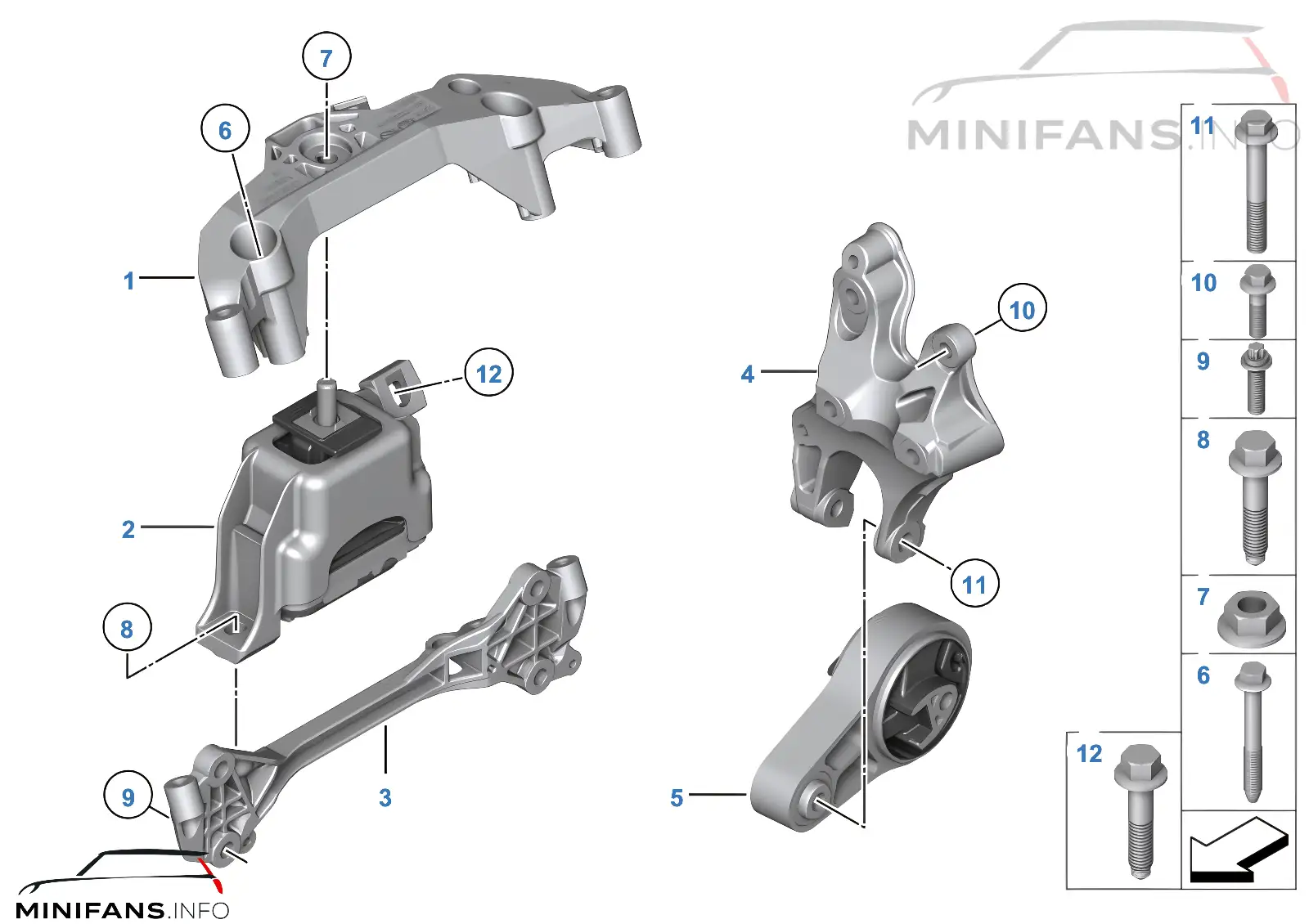 Motorophanging