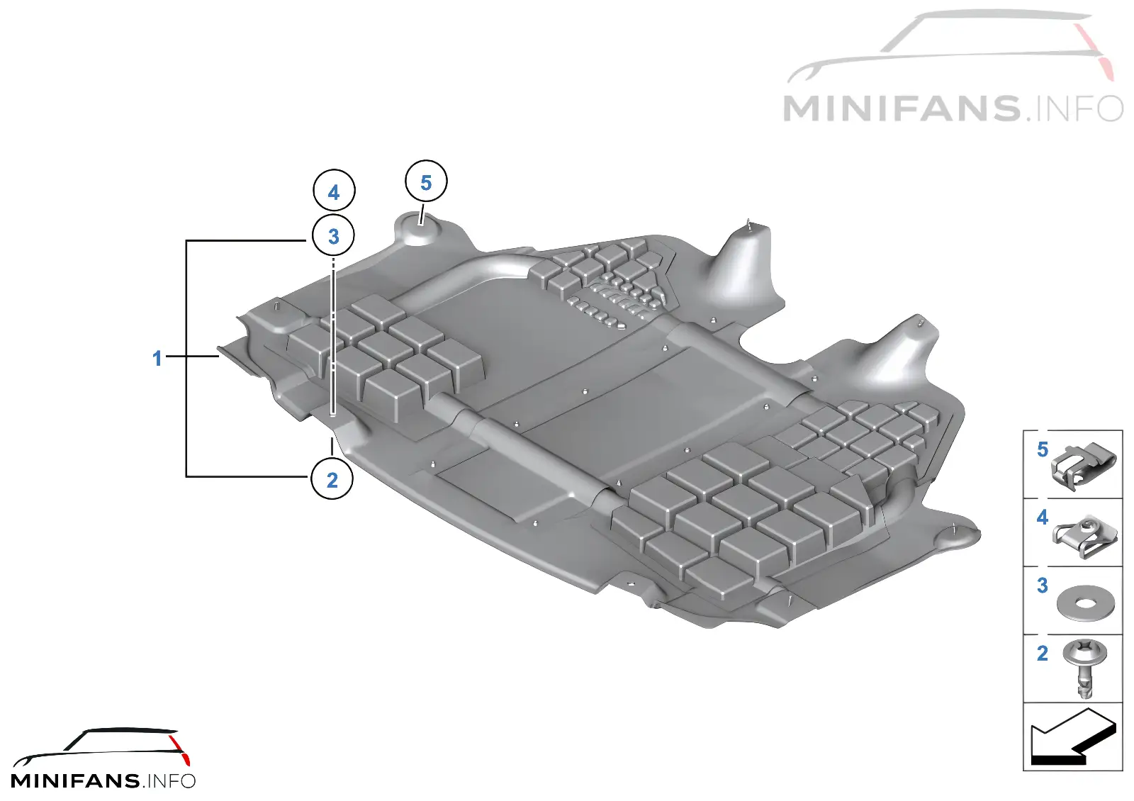 Underhood shield