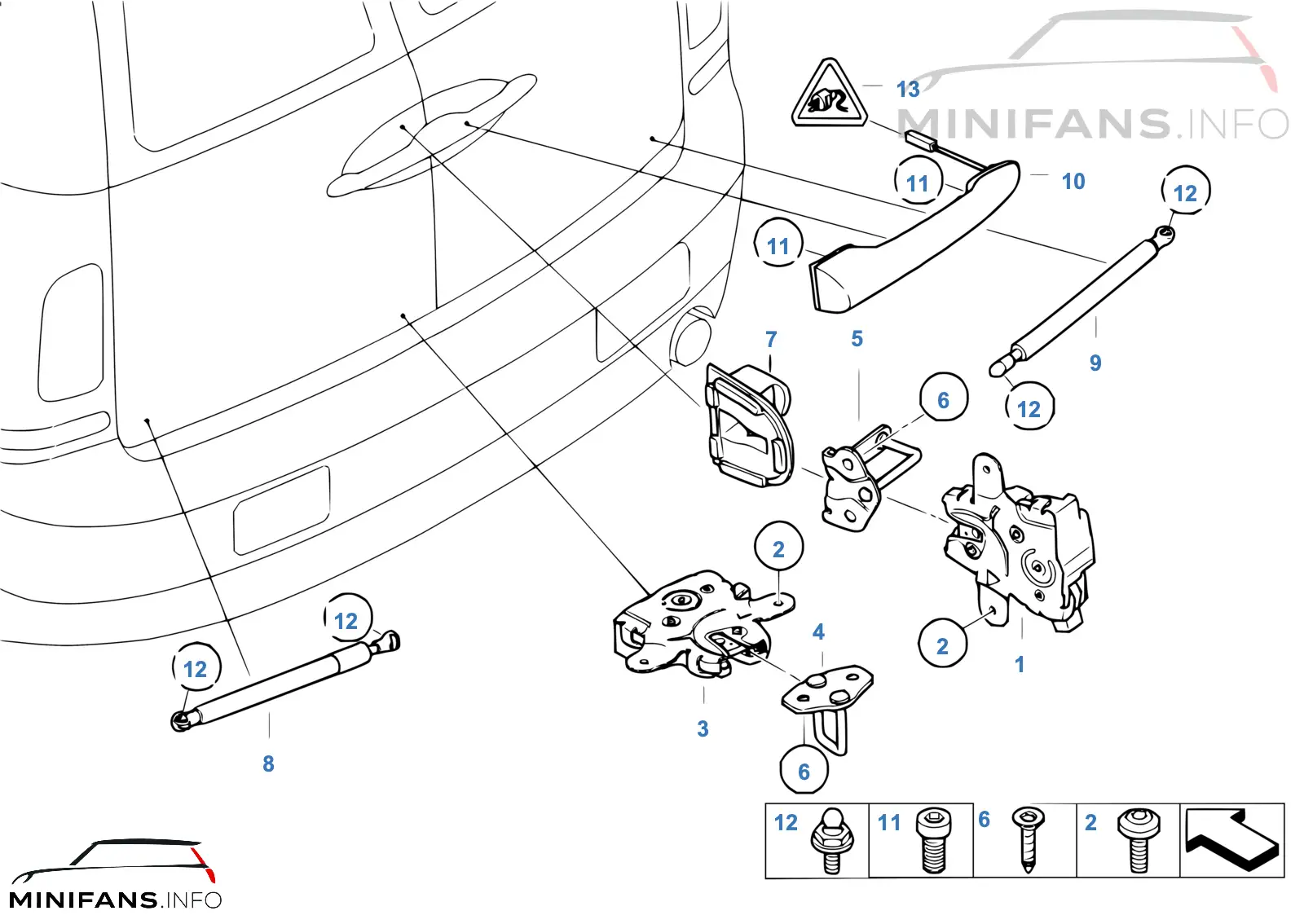 Closing system, splitdoor