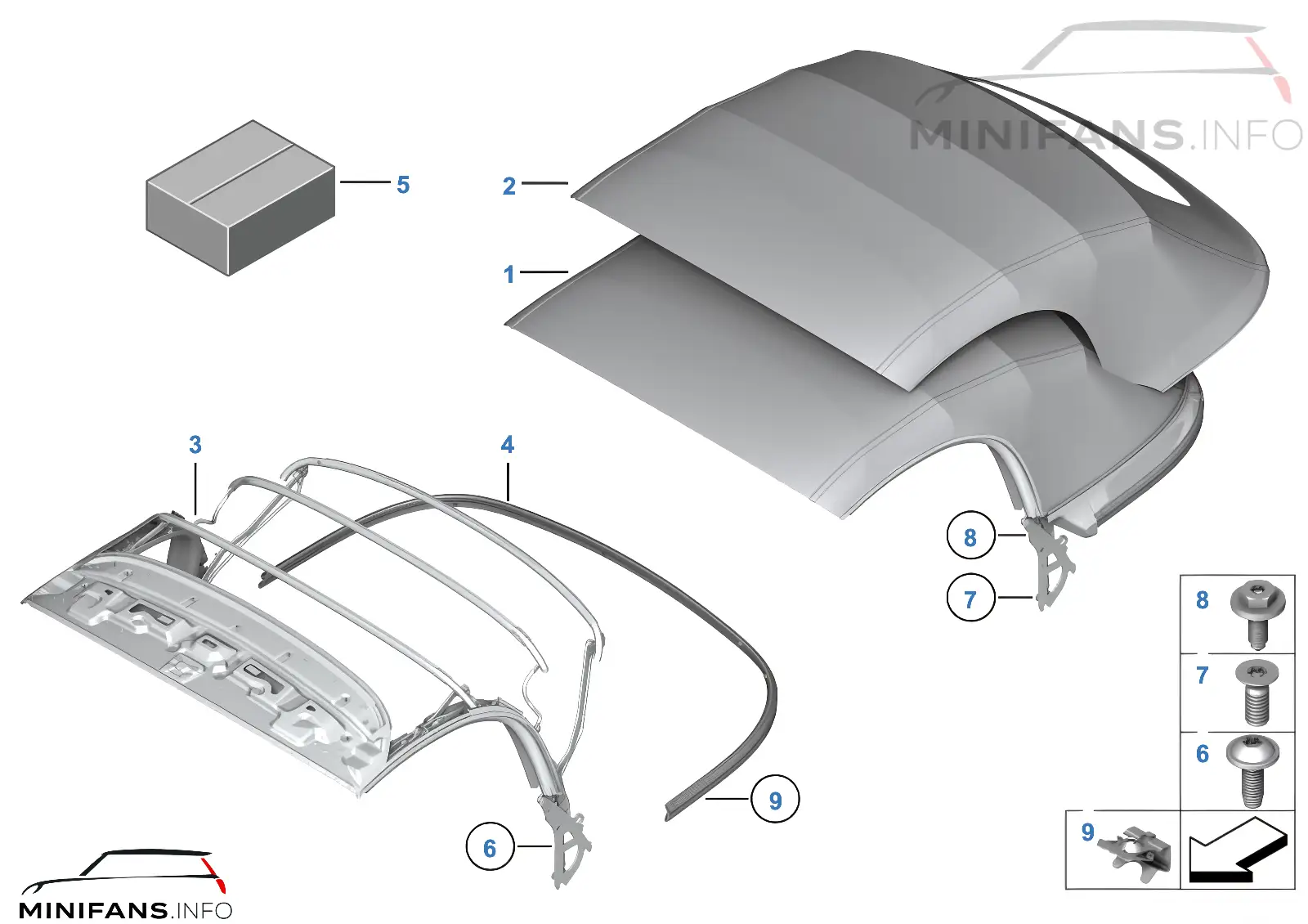 Folding top