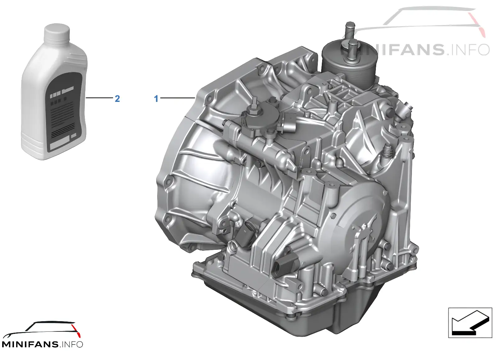 Automatische transmissie GA6F21WA