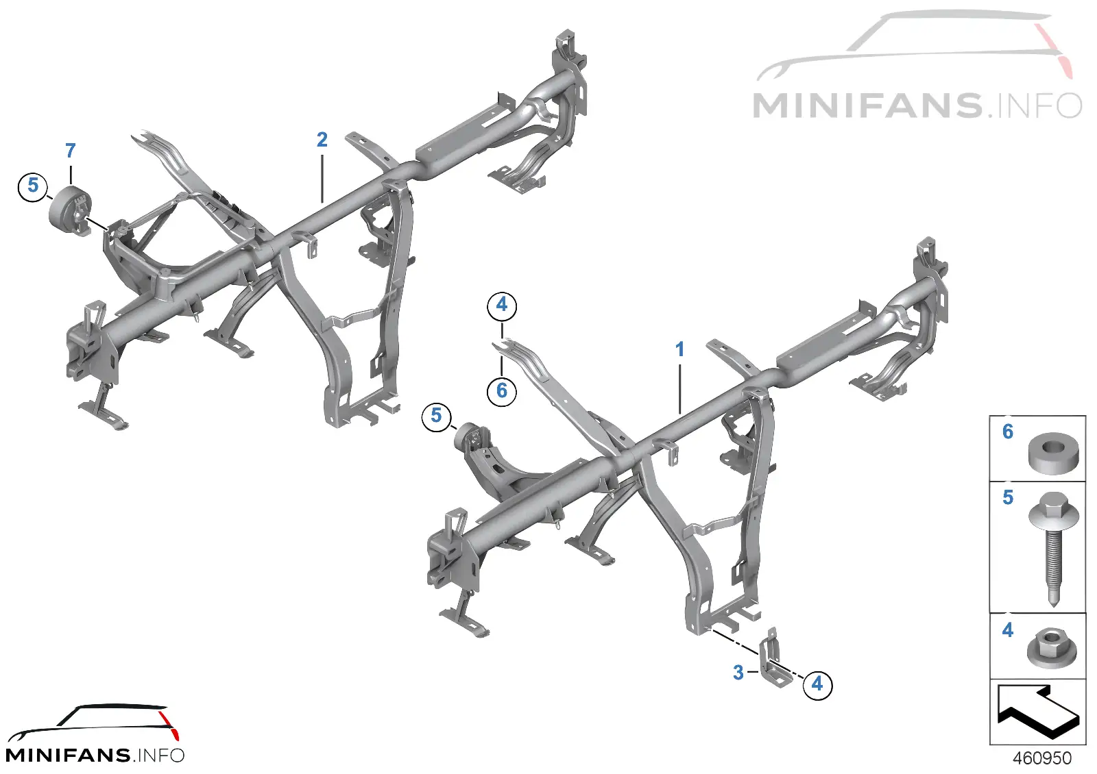 Träger Instrumententafel