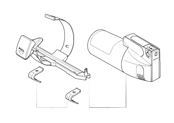 Fire extinguisher / Holder
