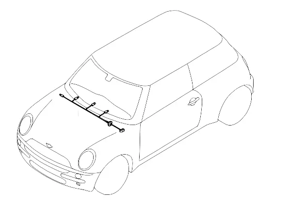 Wiring harness, instrument panel