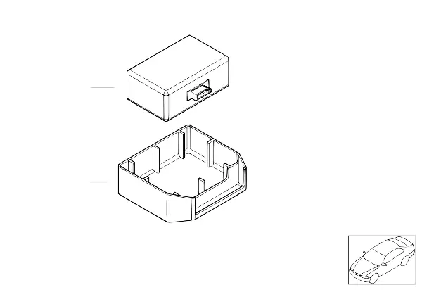 Single components f rain sensor