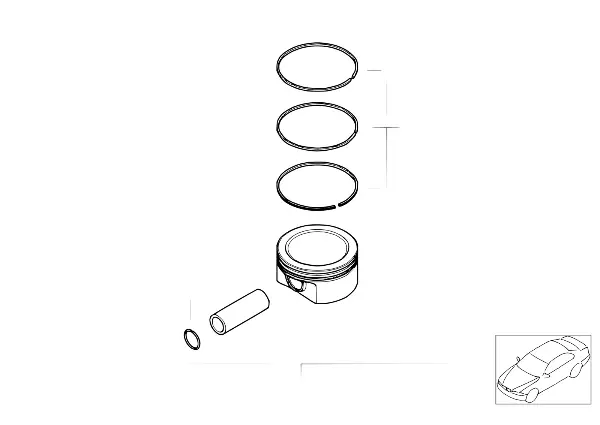 Mécanisme d'embiellage - Piston