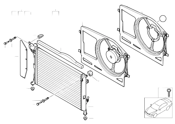 Radiateur/cadre