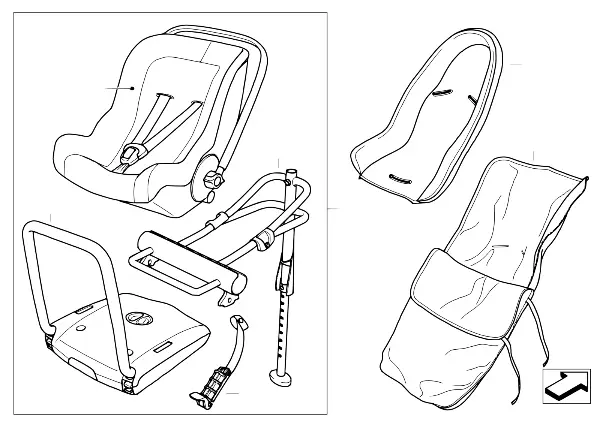 MINI 婴儿座 0 + ISOFIX