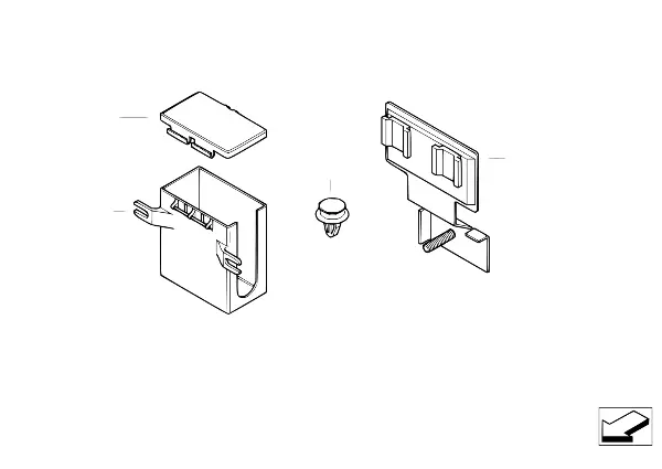 Fuse housing/relay bracket