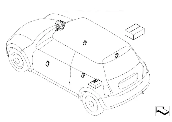 Kit 2ème monte pour système d'alarme