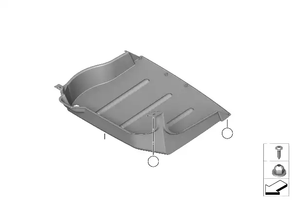 Onderbodembekleding achter