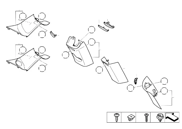 Bekleding A- / B- / C-Kolom