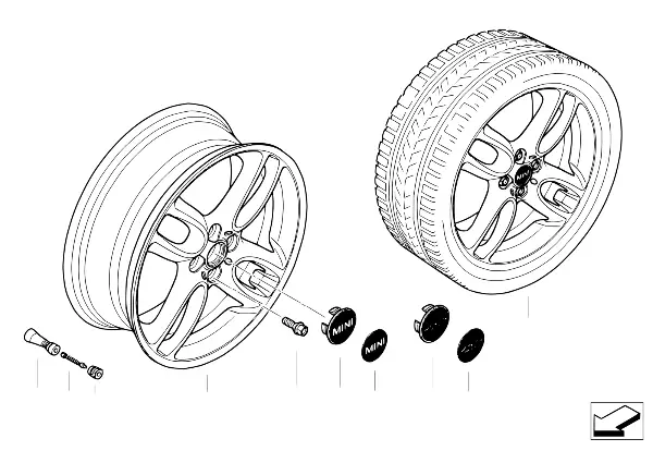 ล้ออัลลอย MINI R107 GP