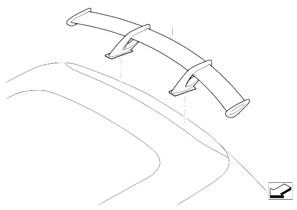 M Performance achterspoiler