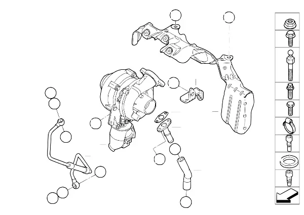 Turbo compressore - Ricambi Usati