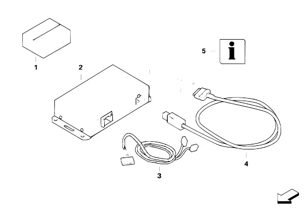 iPod connection retrofit kit