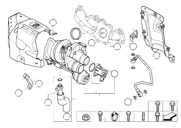 Turbo compresor con lubrificacion