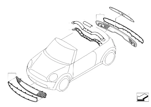 Montagem posterior chrome-line Exterieur