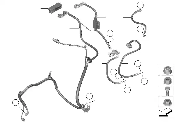Batterijkabel