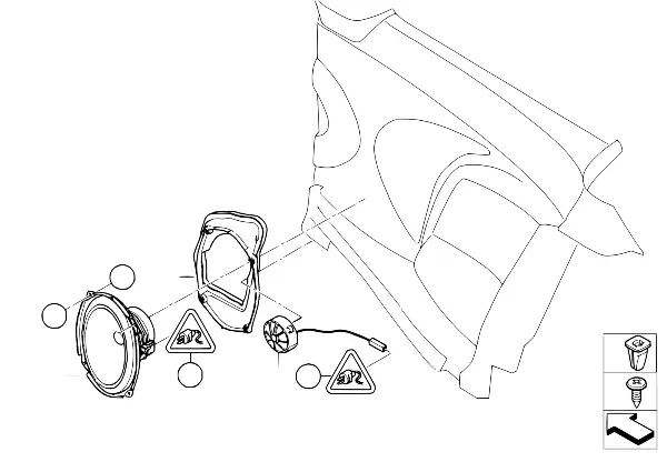 Components, HiFi system, rear