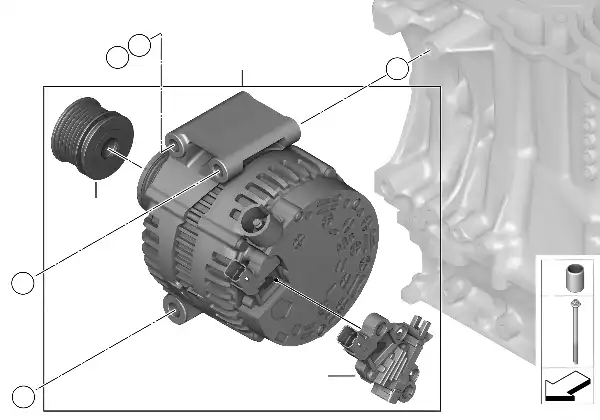 Alternatore di rotazione - Ricambi Usati