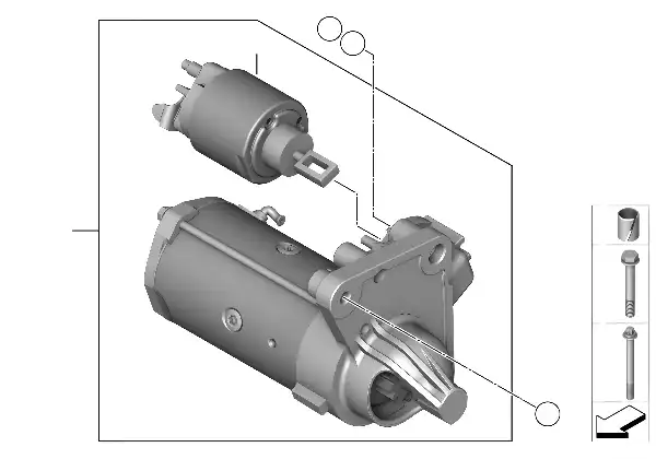 Motorino di avviamento - Ricambi Usati
