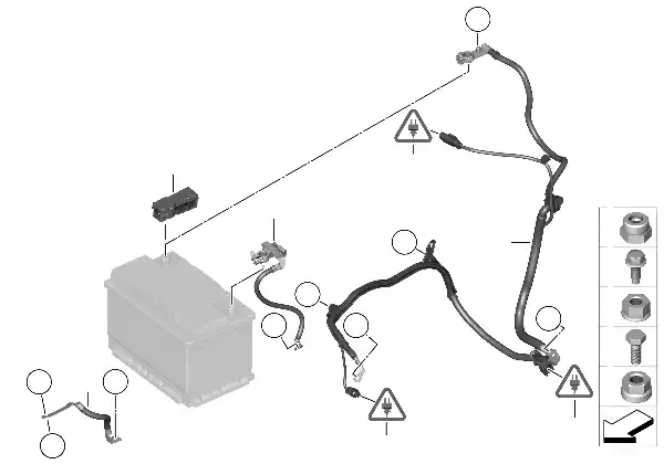 Batterijkabel