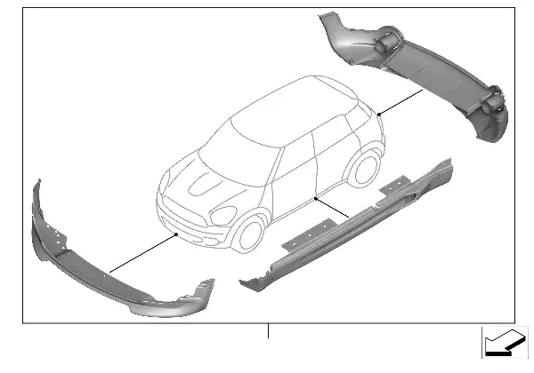 JCW Aerodinamik paket