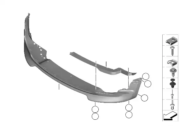 Frontverkleidung JCW Aerodynamikpaket