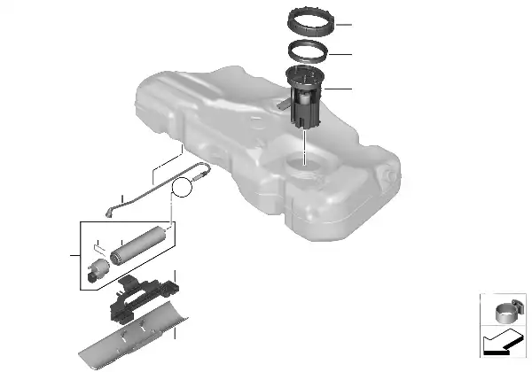 Fuel pump/fuel filter