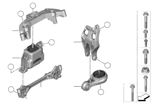 Motor askısı