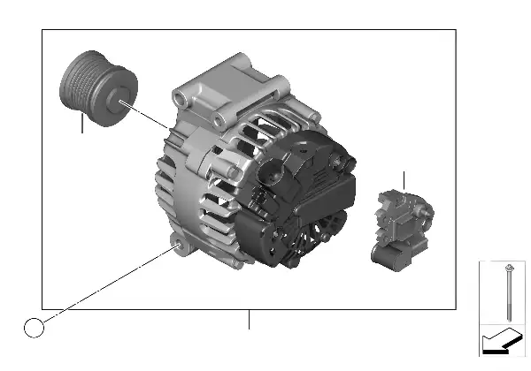 Alternatore di rotazione - Ricambi Usati