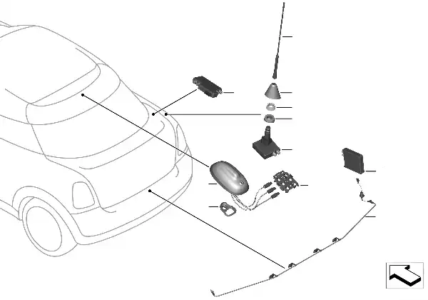 Single parts antenna