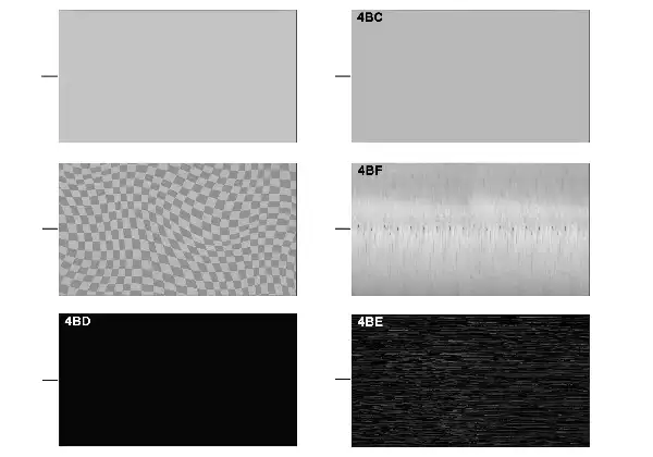 Sample chart with interior moldings
