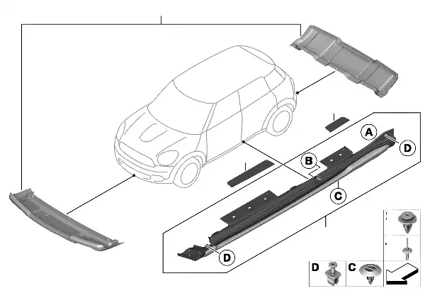 Optischer Unterfahrschutz - R60