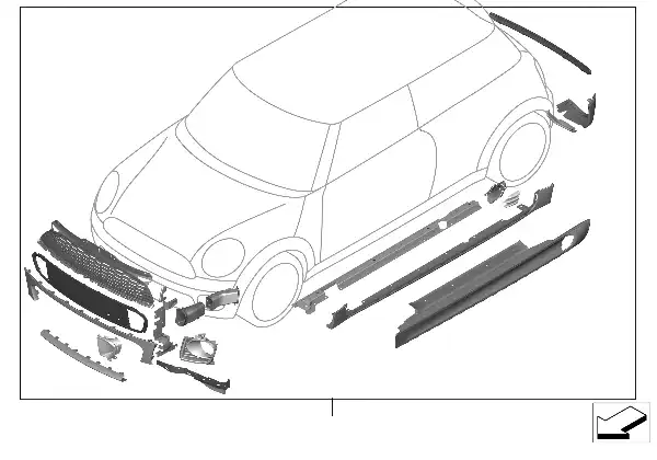 Post-équipement JCW Aerokit