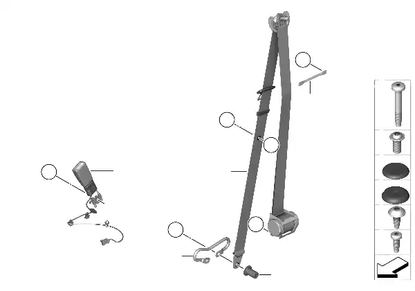 Cintura d.sicurez.anteriore