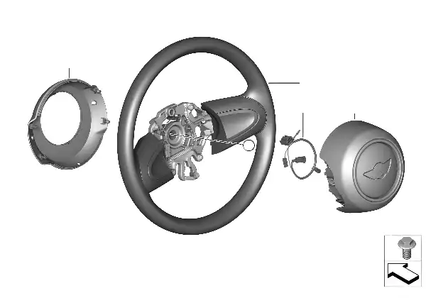 Volante com airbag