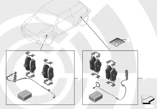 Service Kit Bremsbeläge / Value Line