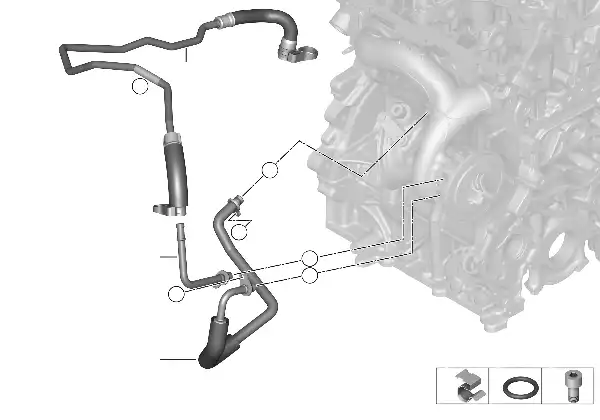Cooling-system turbocharger
